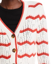 Ansonia V Neck Cardigan Sweater