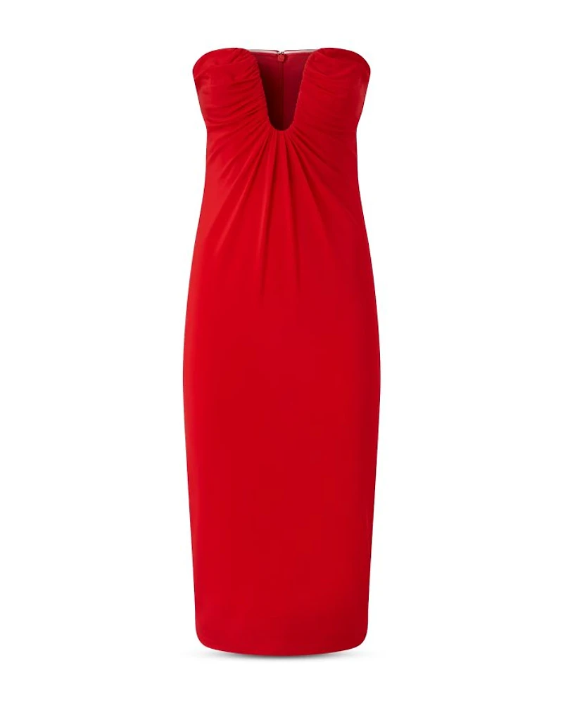 Jersey Pencil Midi Dress