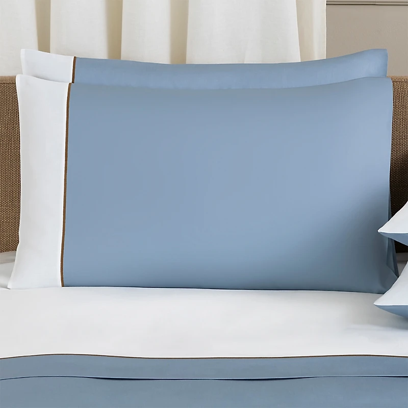 Frette Color Block King Sham