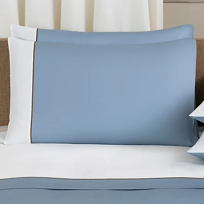 Frette Color Block King Sham