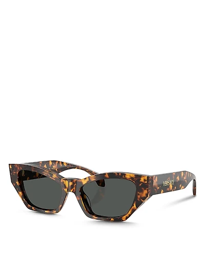 Versace VE4488U Cat Eye Sunglasses, 53mm