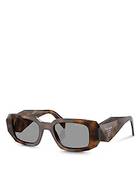Prada Pr 17WSF Rectangular Sunglasses, 51mm