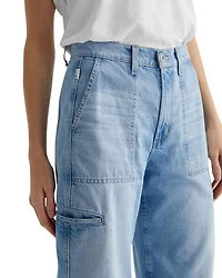 Hazal High Rise Wide Leg Jeans Siren