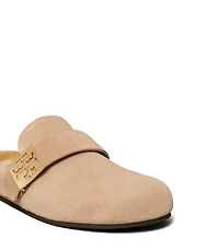Women's Mellow Slip On Buckled Mule Clogs