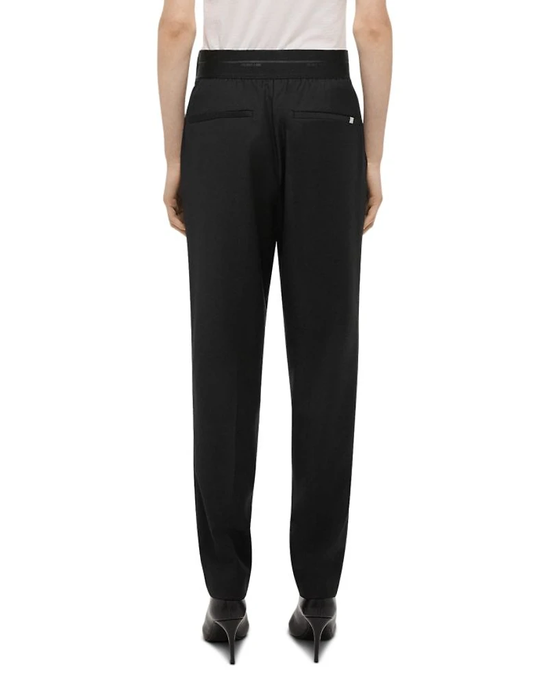 Wool Tapered Pants