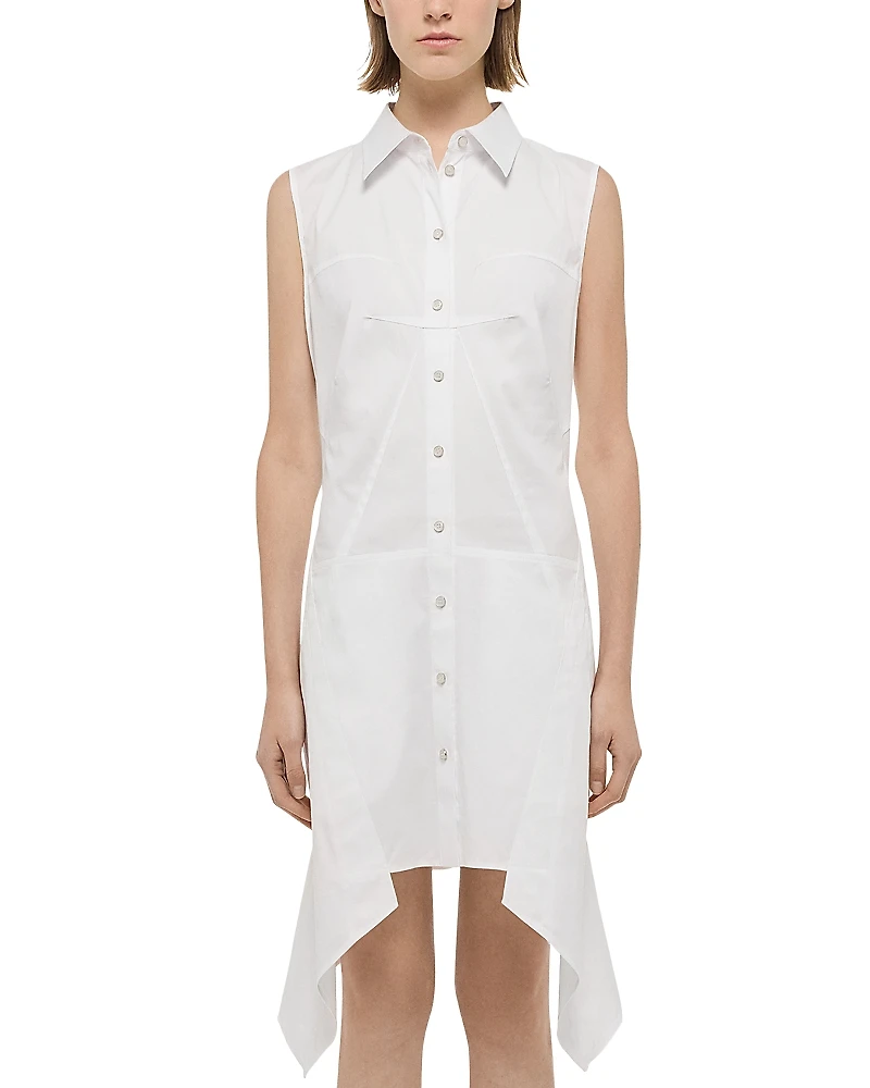 Helmut Lang Bustier Shirt Dress