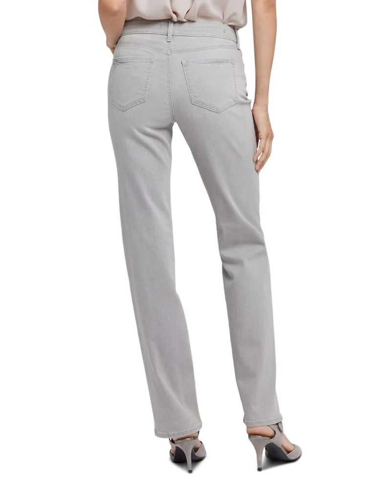 Marilyn High Rise Straight Jeans Grenada Mist