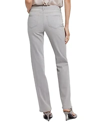 Marilyn High Rise Straight Jeans Grenada Mist