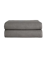 Waffle Bath Sheets, Set of 2