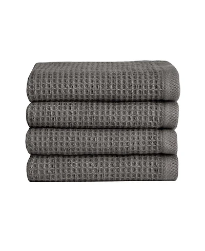 Waffle Washcloths, Set of 4