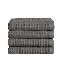Waffle Washcloths, Set of 4