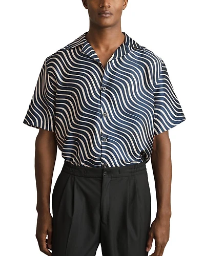 Printed Camp Shirt