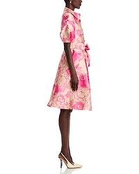 Floral Embossed Dress