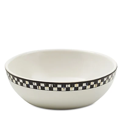 Mackenzie-Childs Courtly Check Everyday Bowls, Set of 4