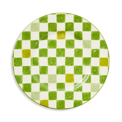 Mackenzie-Childs Check Dinner Plate