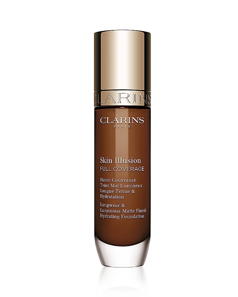Clarins Skin Illusion Longwear Full Coverage Foundation 1 oz