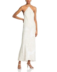 Farm Rio Off White Maxi Dress - Exclusive