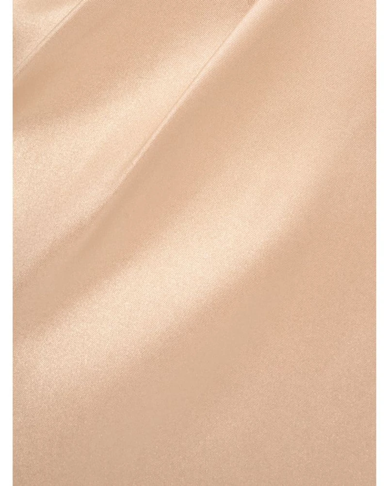 Foiled Mikado Dress