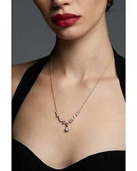 BTRX Mixed Cubic Zirconia Statement Necklace, 18"-20"
