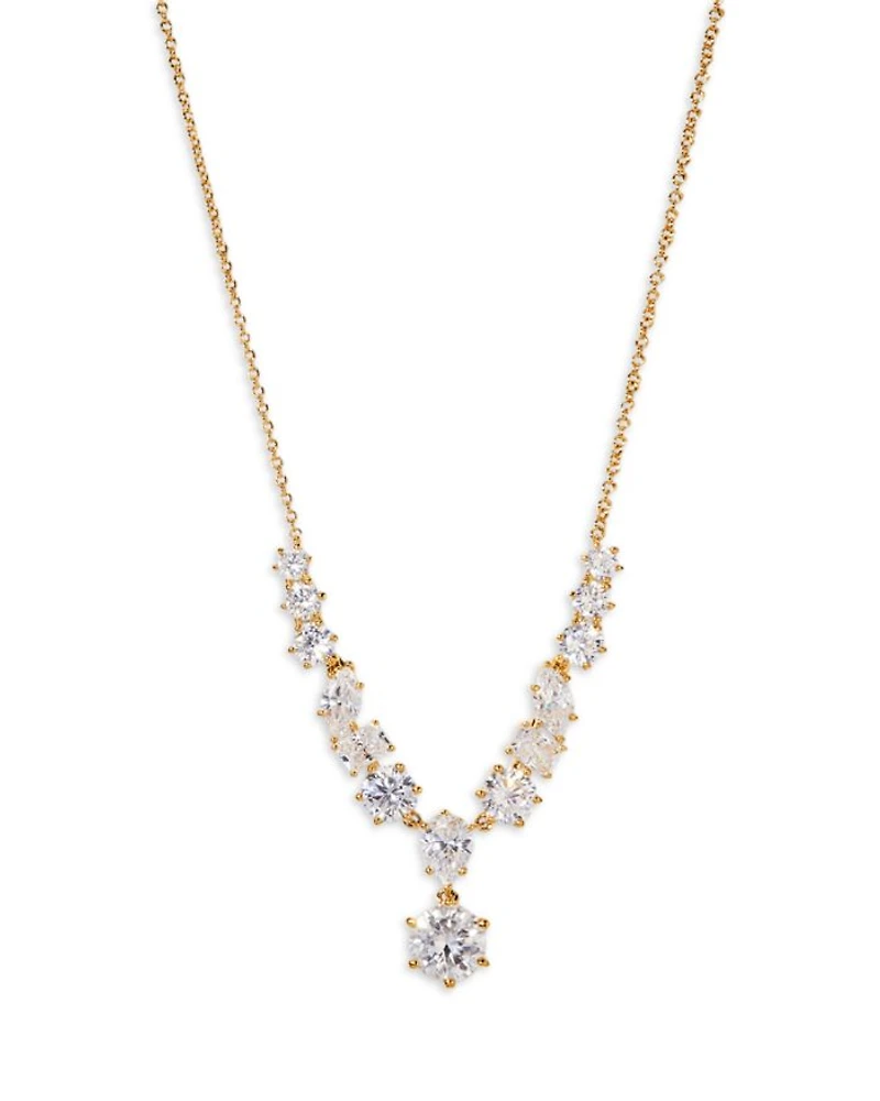 BTRX Mixed Cubic Zirconia Statement Necklace, 18"-20"