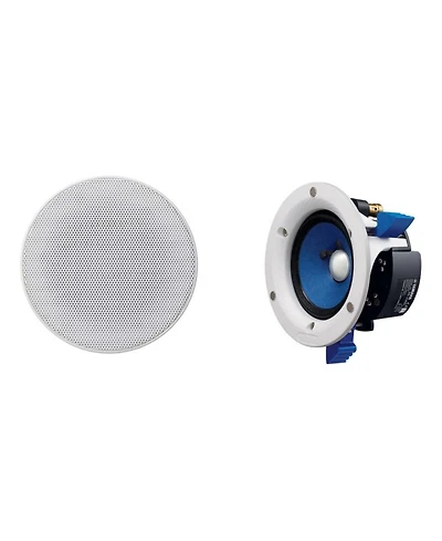 NS-IC400 90 Watt 4 Inch 2 Way In Ceiling Speakers - Pair (White)