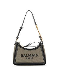 Balmain Women's B-Army Canvas Bag with Leather inserts