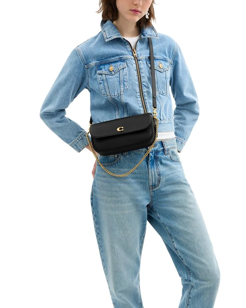 Brook Flap Small Leather Chain Bag