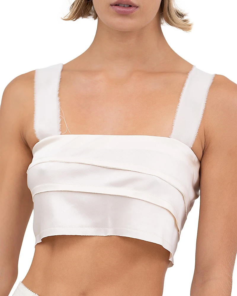 Nonchalant Label Cal Cropped Top