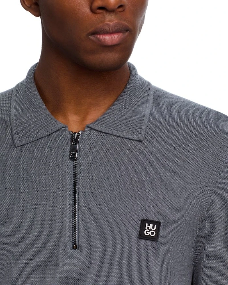 Sastone Regular Fit Quarter Zip Sweater