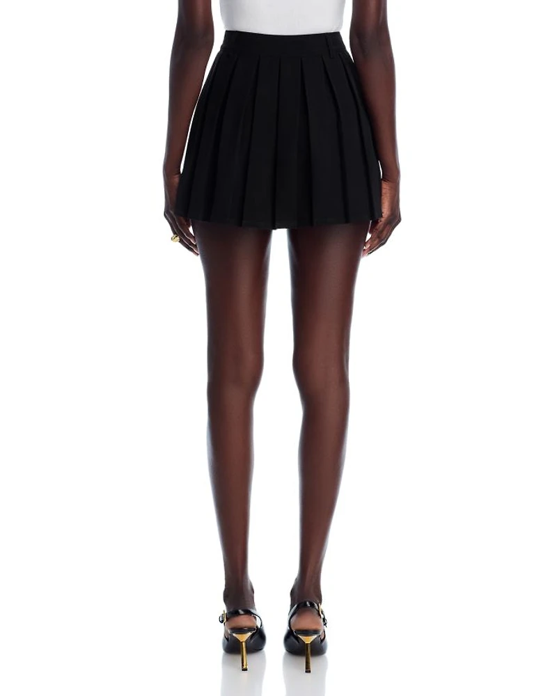 Pleated Mini Skirt - Exclusive