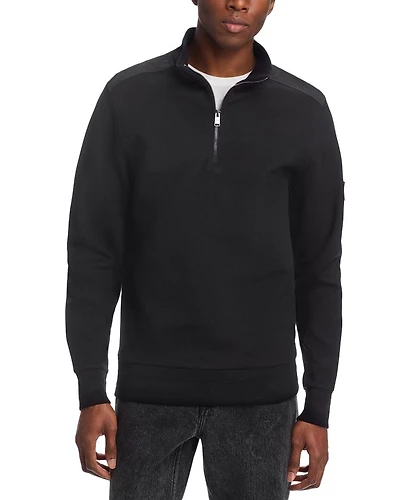 H Sidney Quarter Zip Sweater
