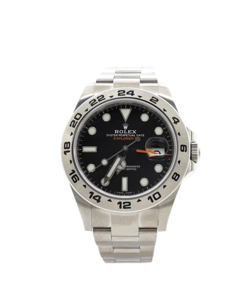 Oyster Perpetual Explorer II Automatic Watch in Stainless Steel 42mm