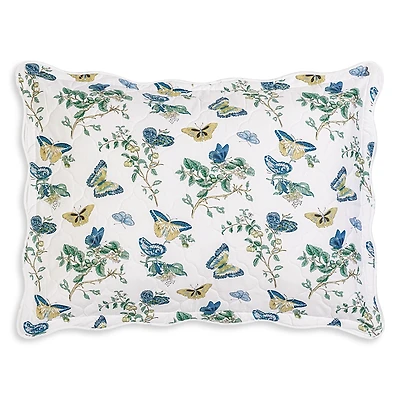 Matouk Baudin Butterfly Quilted King Sham