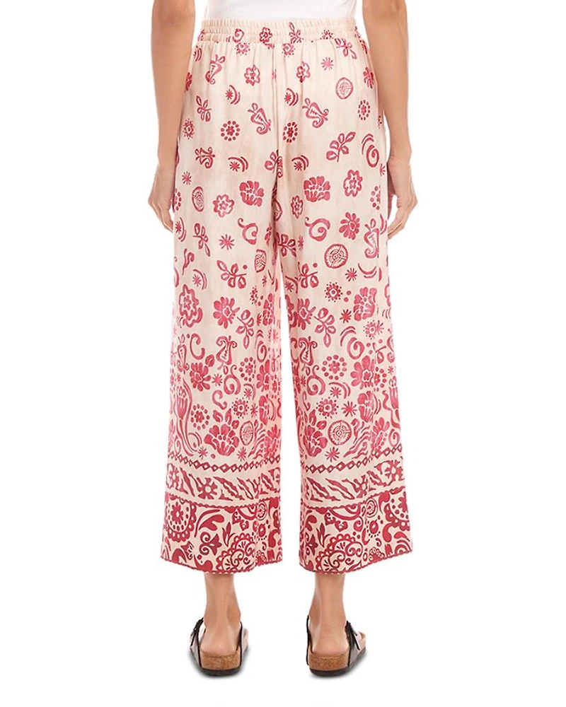 Etta Border Print Pants