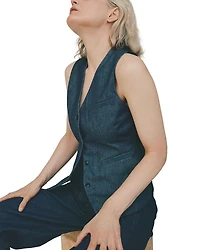 Jasmin Long Vest