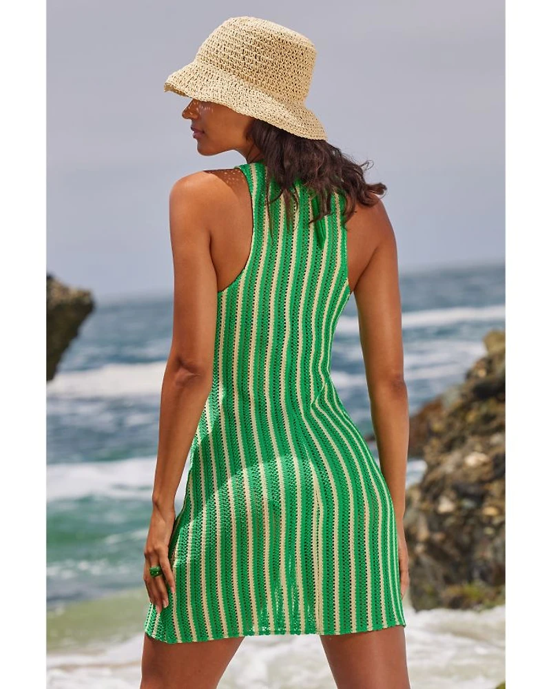 Cabo High Neck Dress Swim Cover-Up
