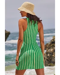 Cabo High Neck Dress Swim Cover-Up