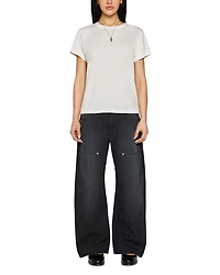 Jax Mid Rise Barrel Leg Pants