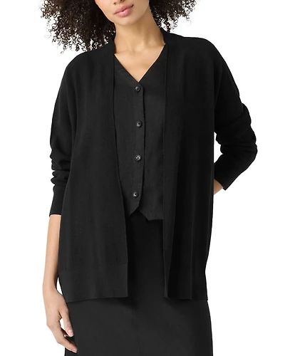 Linen Cotton Long Cardigan