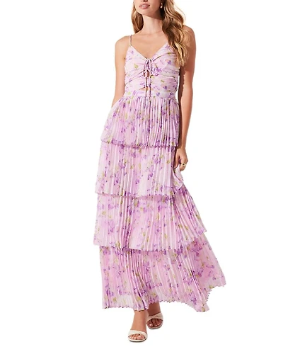Daytona Pleated Maxi Dress