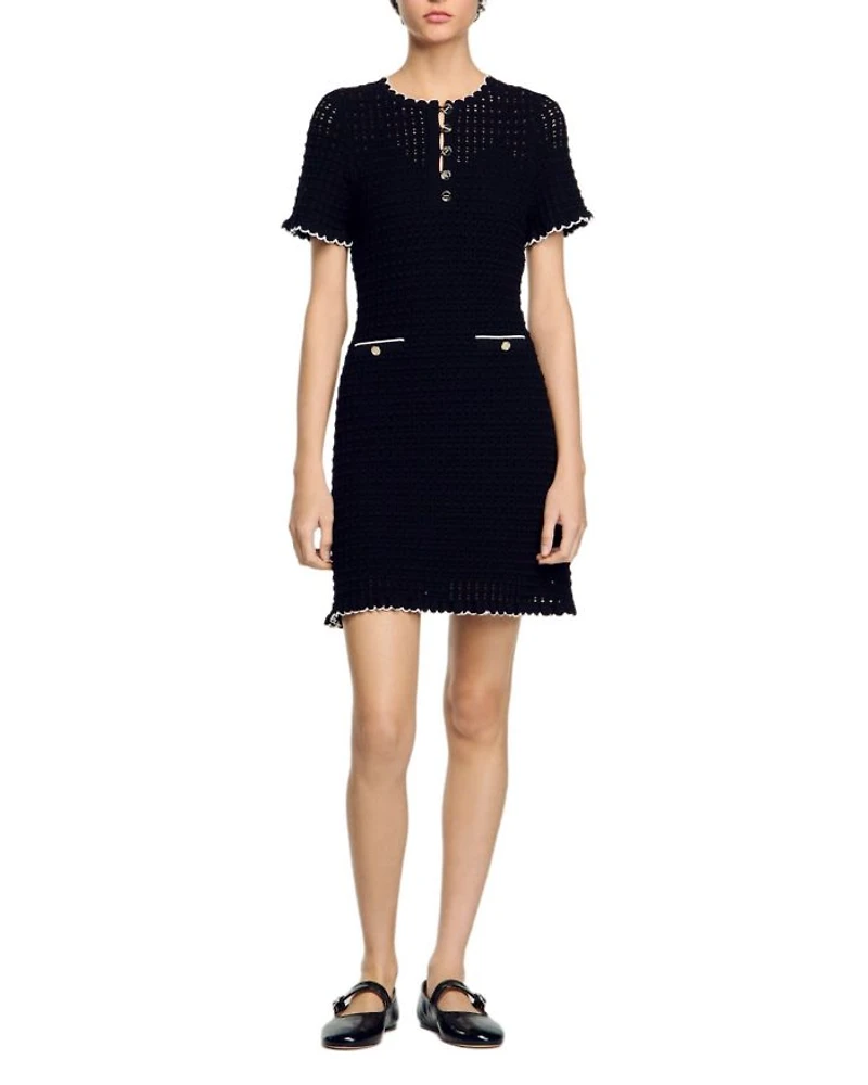 Short Knit Dress