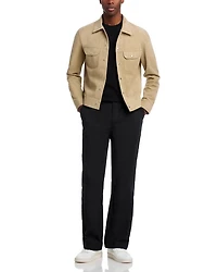 Suede Trucker Jacket