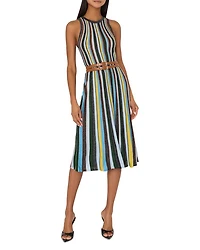 Striped Sleeveless Dress