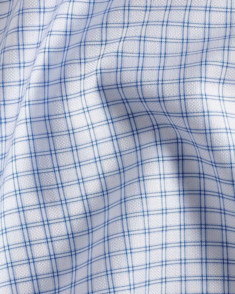 Trim Fit Dobby Check Dress Shirt