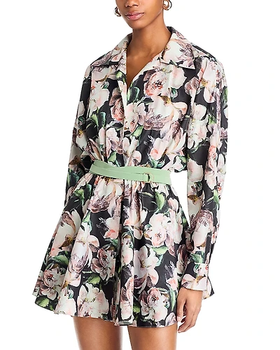 Norma Kamali Mini Shirt Dress