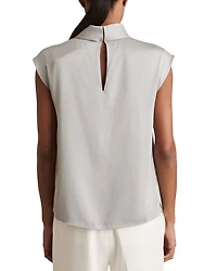 Dania High Neck Shell Top