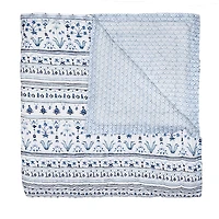 John Robshaw Dalina Lapis Quilt, Queen