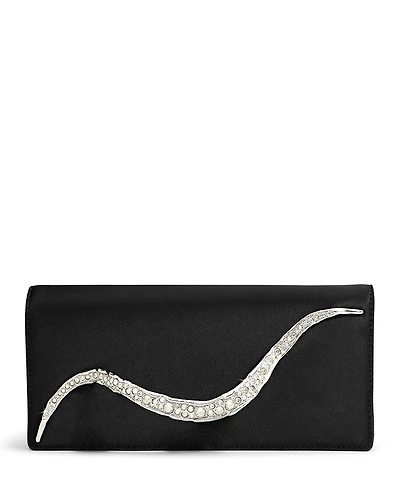 Alexis Bittar Crystal Curve Side Handle Clutch