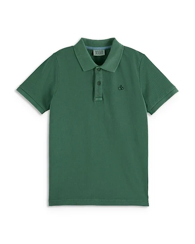 Boys' Garment Dyed Pique Polo - Little Kid