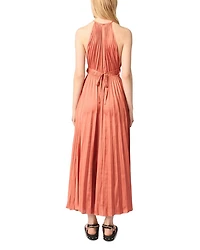 Pleated Maxi Dress